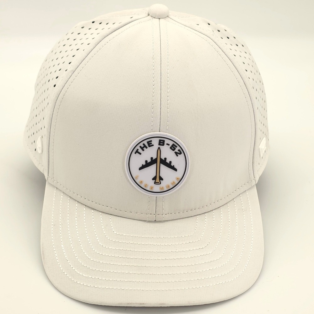 Melin Hat Cap Mens SnapBack White The B-52 Lake Nona Hydro A-Game Perforated
